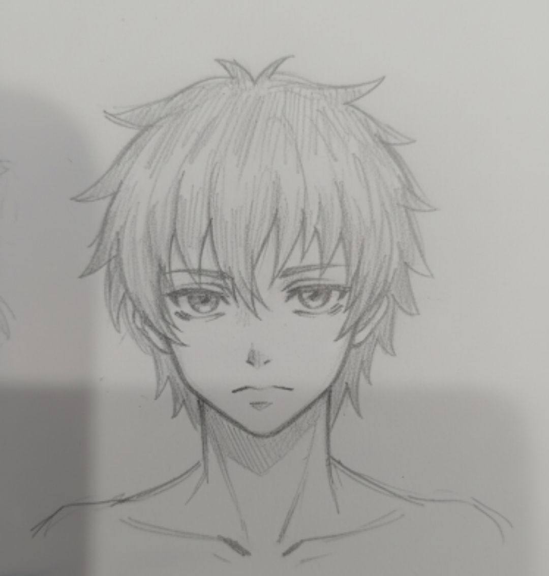 Expressive Eyes Shy Character