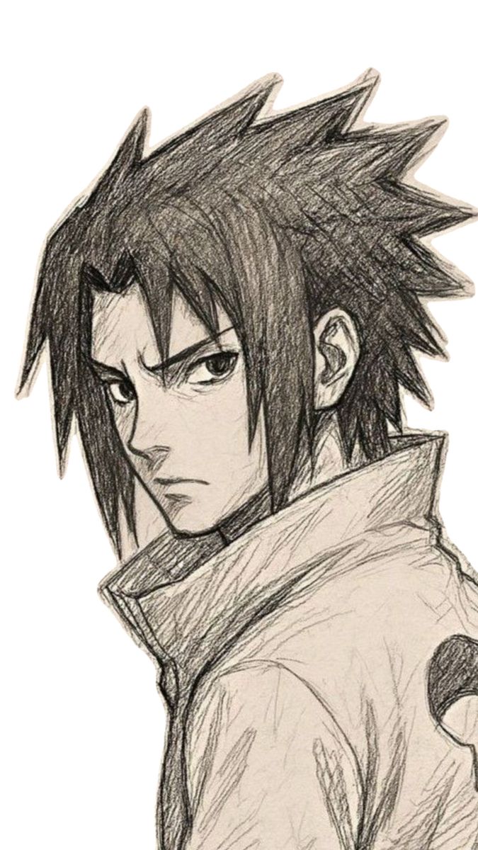 Intense Sasuke Uchiha Stare