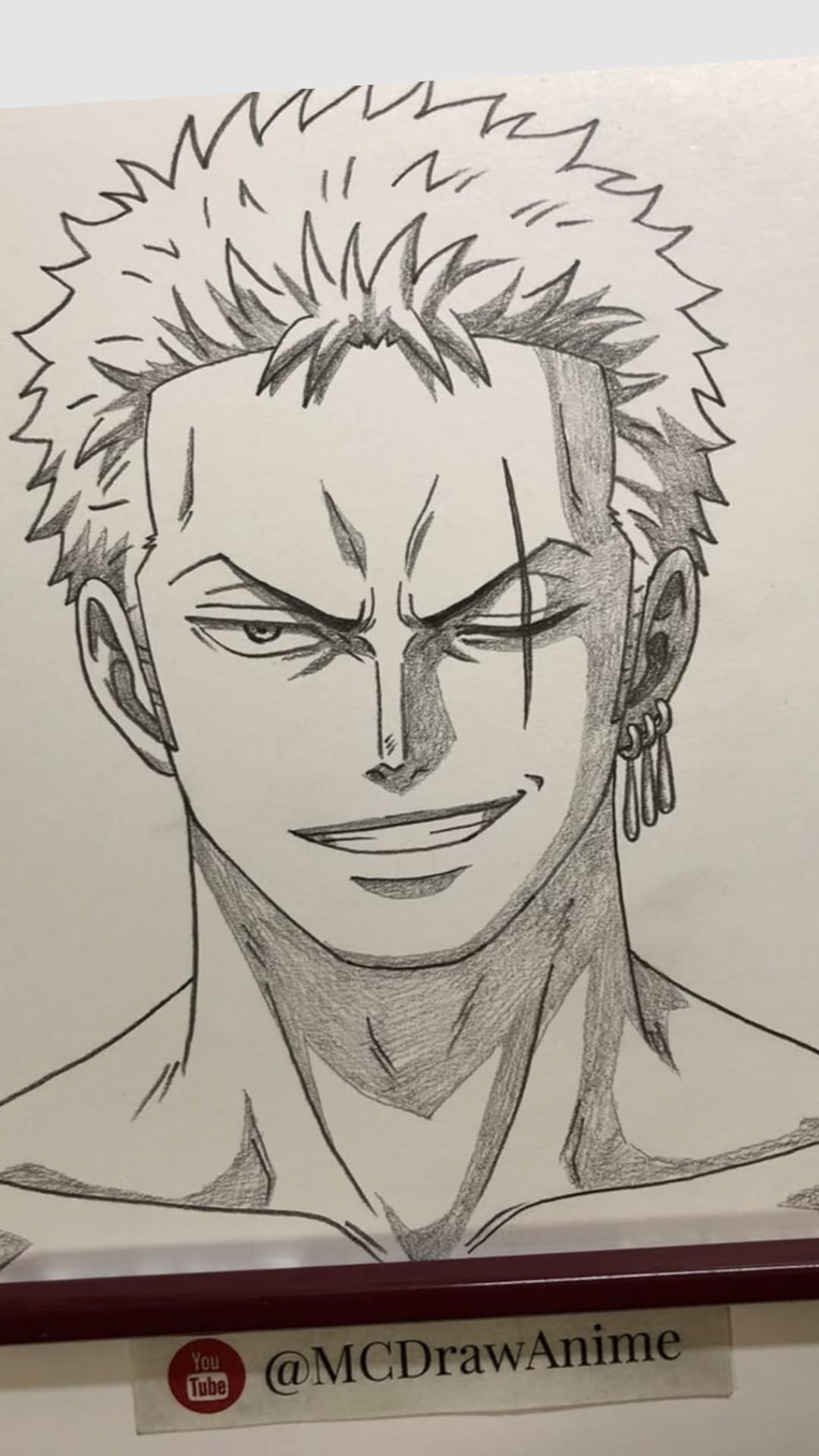 Intense Smirk of a Fearless Pirate
