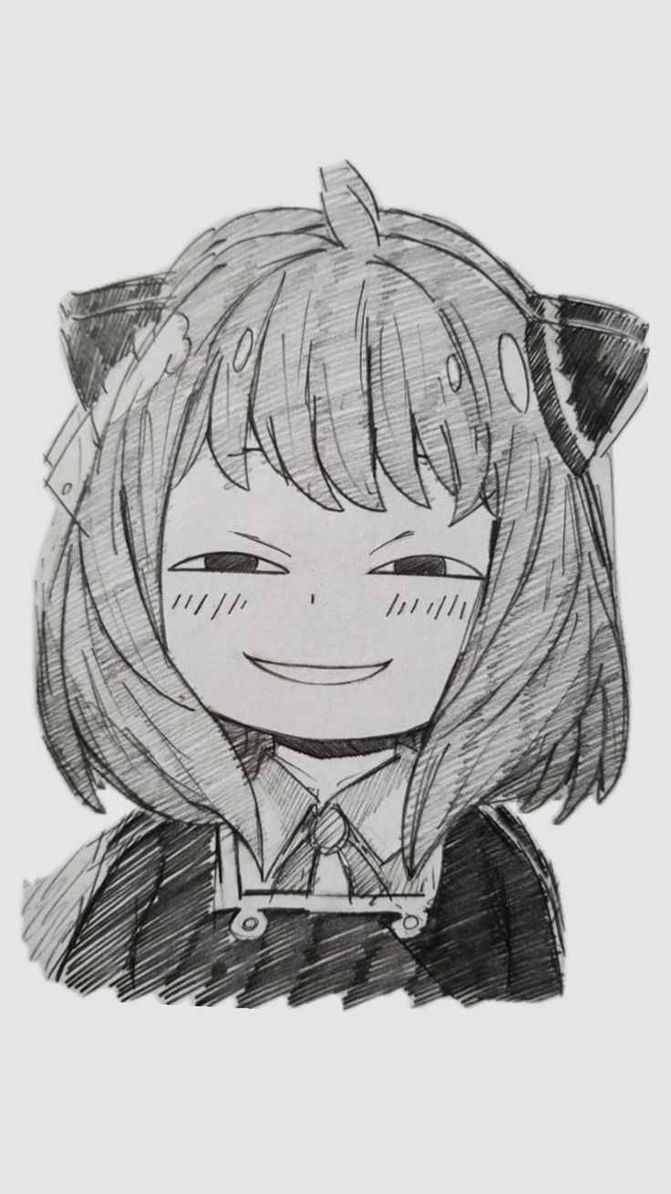 Adorable Anya Forger Drawing