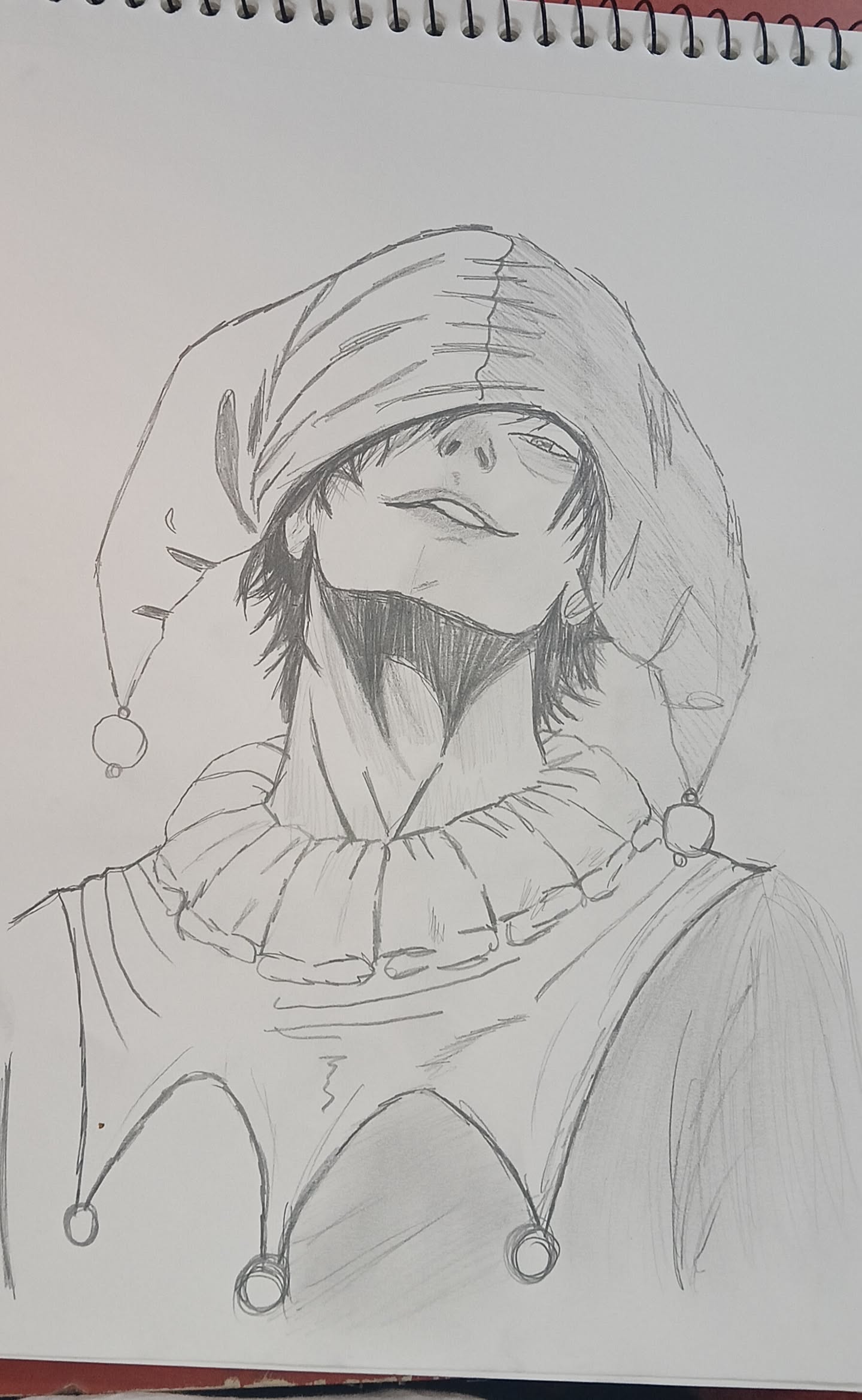 Captivating Joker Character Sketch