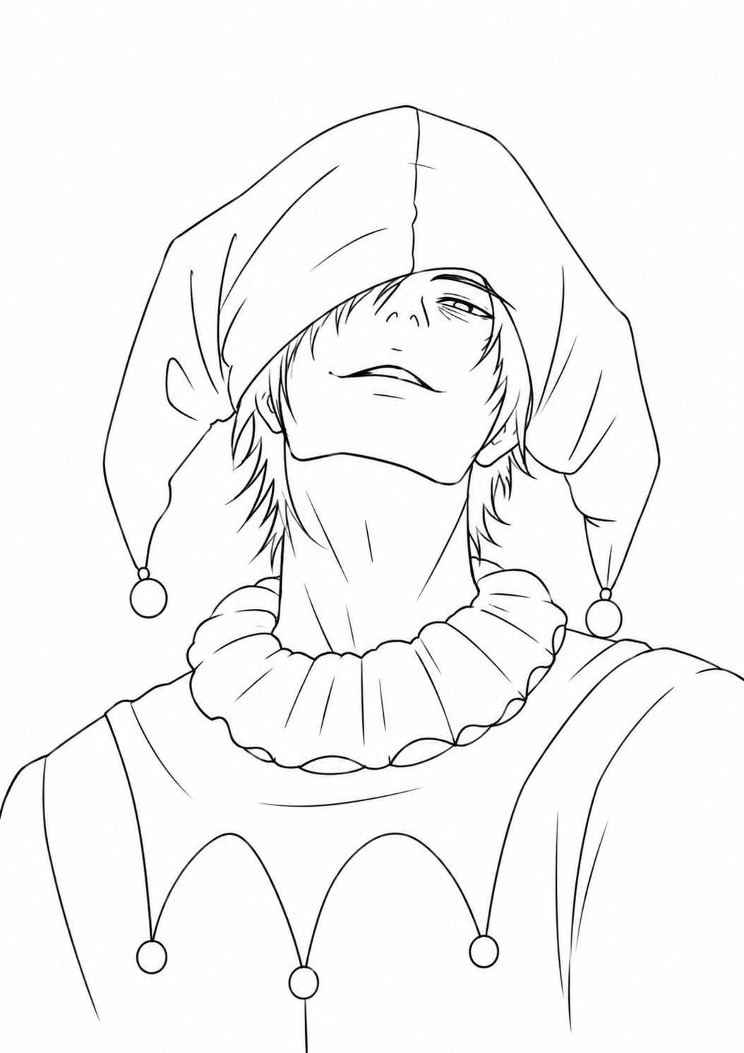 Cool Jester-Inspired Character Drawing