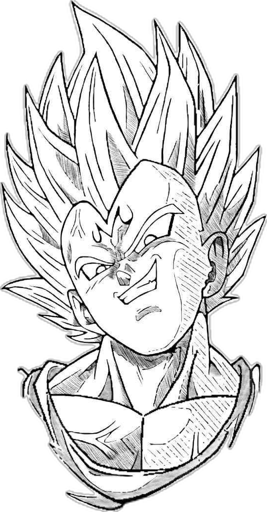 Anime Characters to Draw: Epic Vegeta Drawing Tutorial
