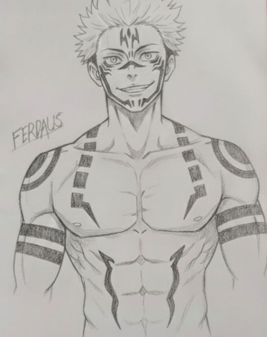 Fierce Ishida Uryu Drawing