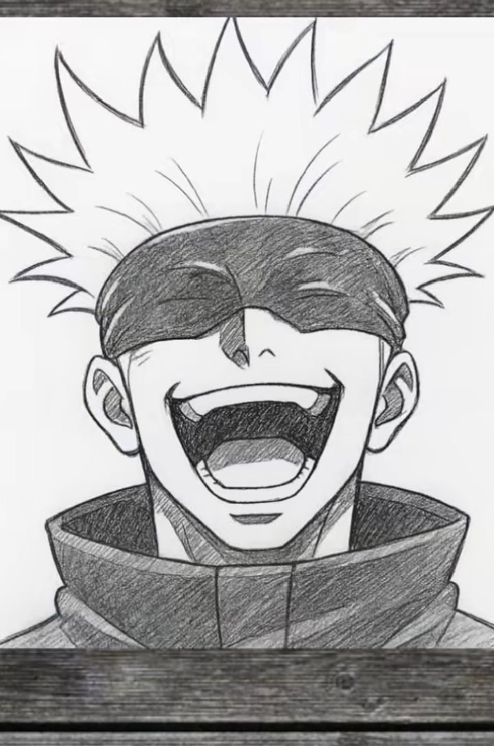 Hilarious Kakashi Hatake Drawing