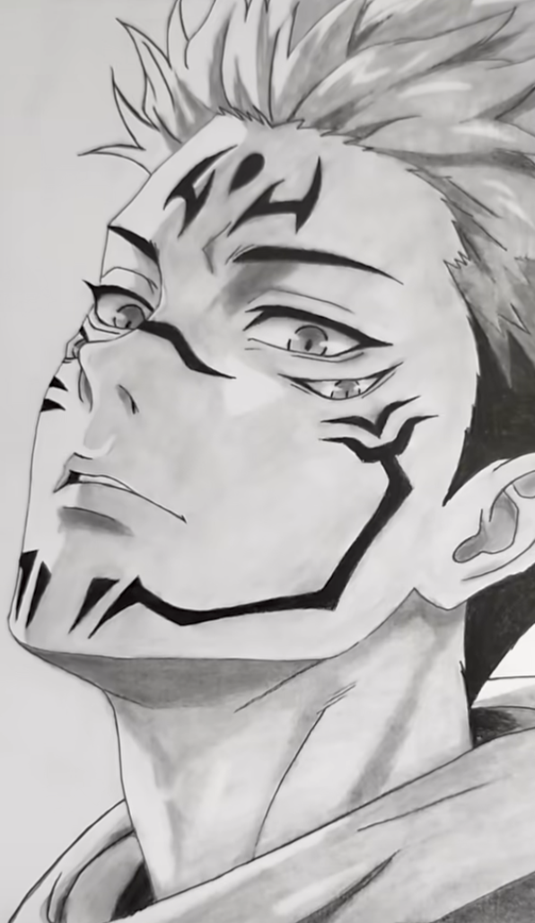 Incredible Yuta Okkotsu Drawing