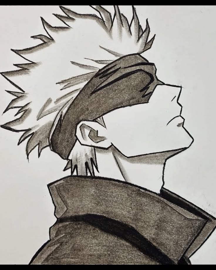 Kakashi Hatake Drawing Tutorial