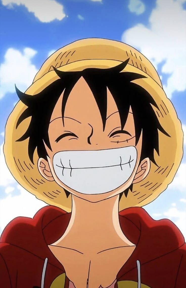 Luffy Smiling Drawing Tutorial