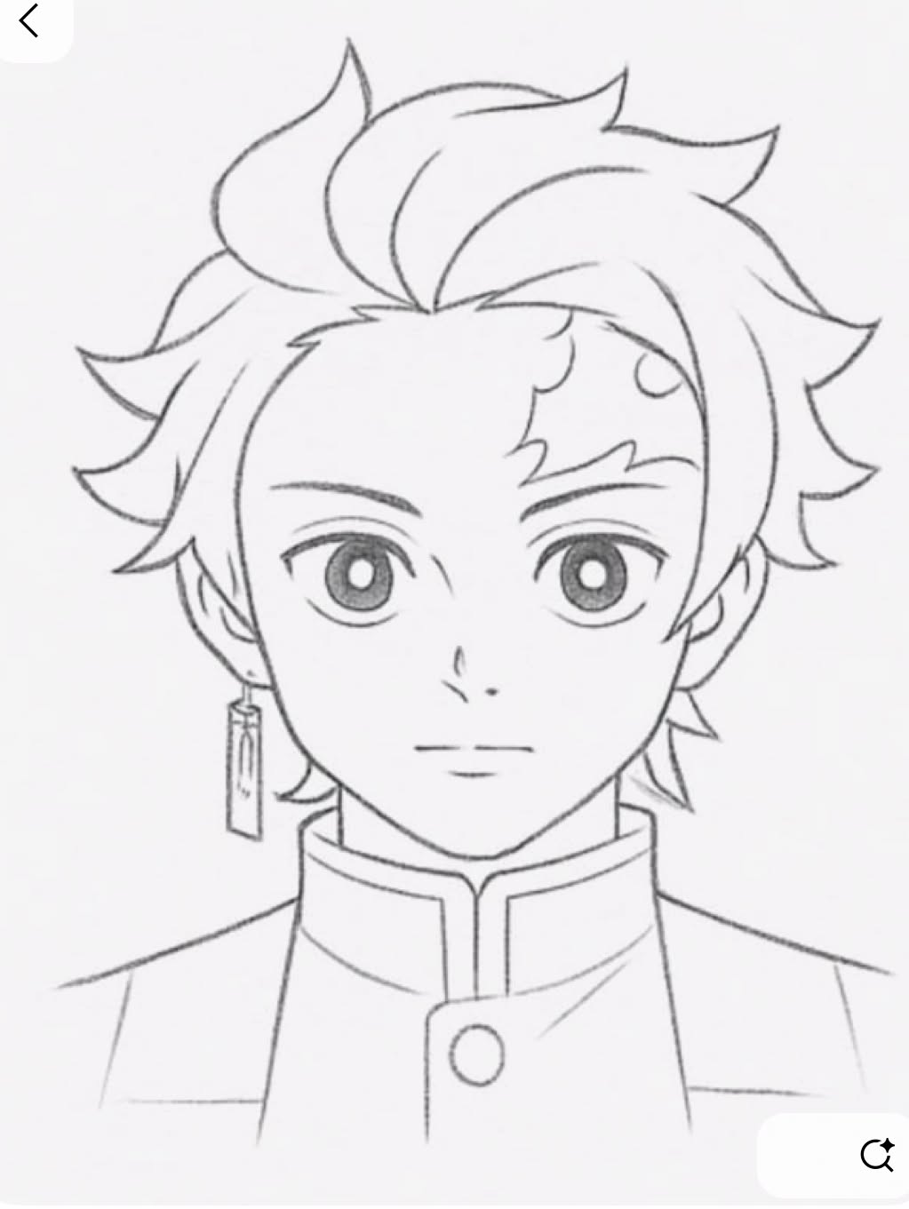Nezuko Kamado’s Brother Zenitsu Agatsuma Drawing
