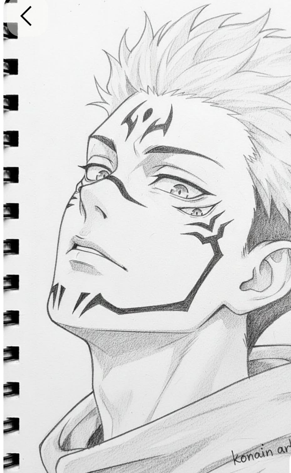 Stylish Kenjaku Drawing