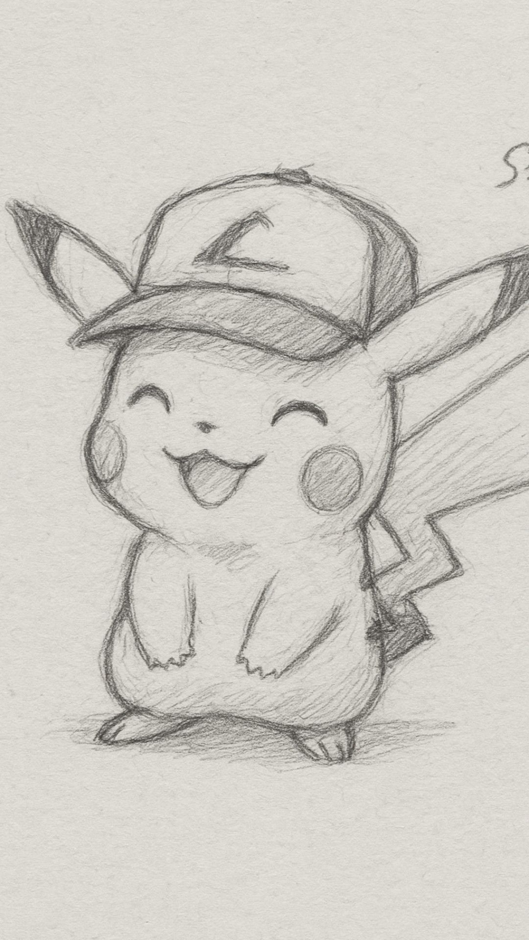 Adorable Pikachu with Adventure Cap