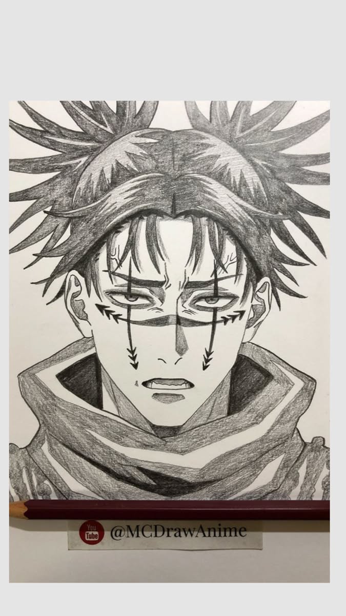 Intense Mikey from Tokyo Revengers Sketch