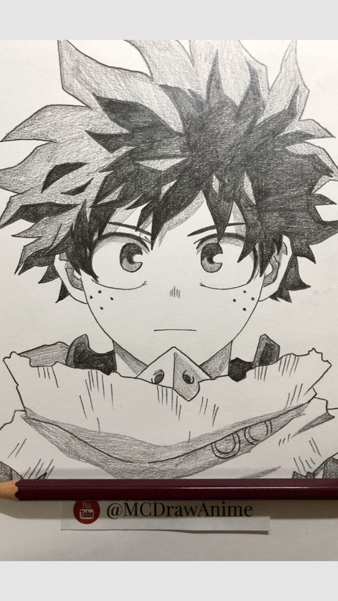 Izuku Midoriya Determined Expression