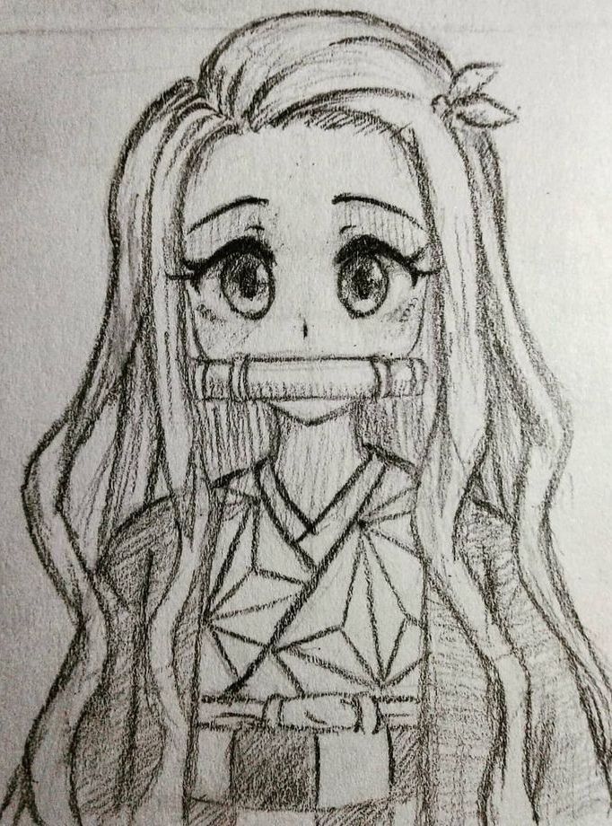 Elegant Girl in Traditional Kimono with Hairpin