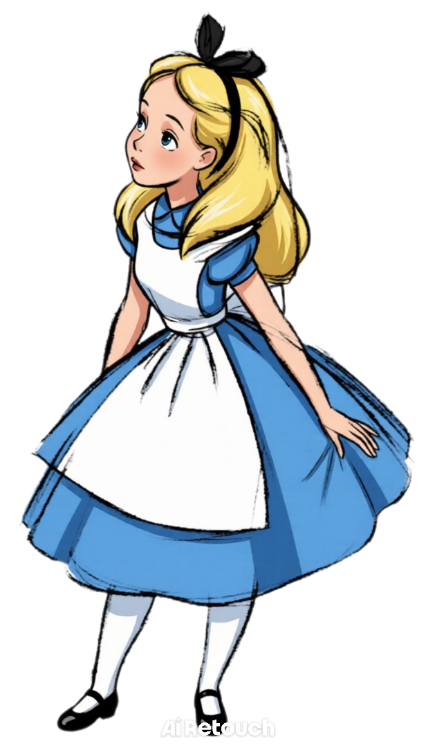 Alice in Wonderland Drawing Charming Adventure