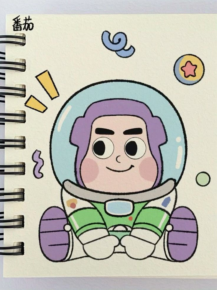 Cartoon Characters to Draw: Buzz Lightyear Drawing Fun Space Ranger