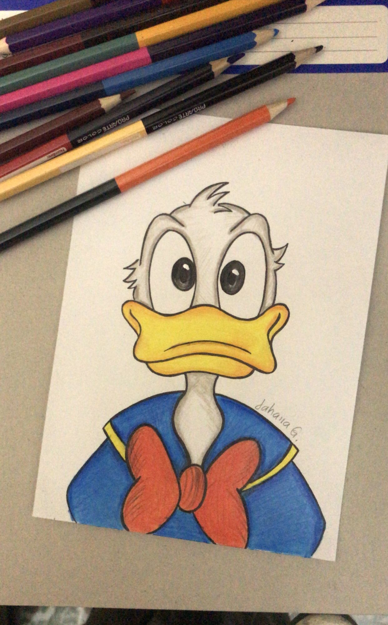 Donald Duck Drawing Classic Disney Character