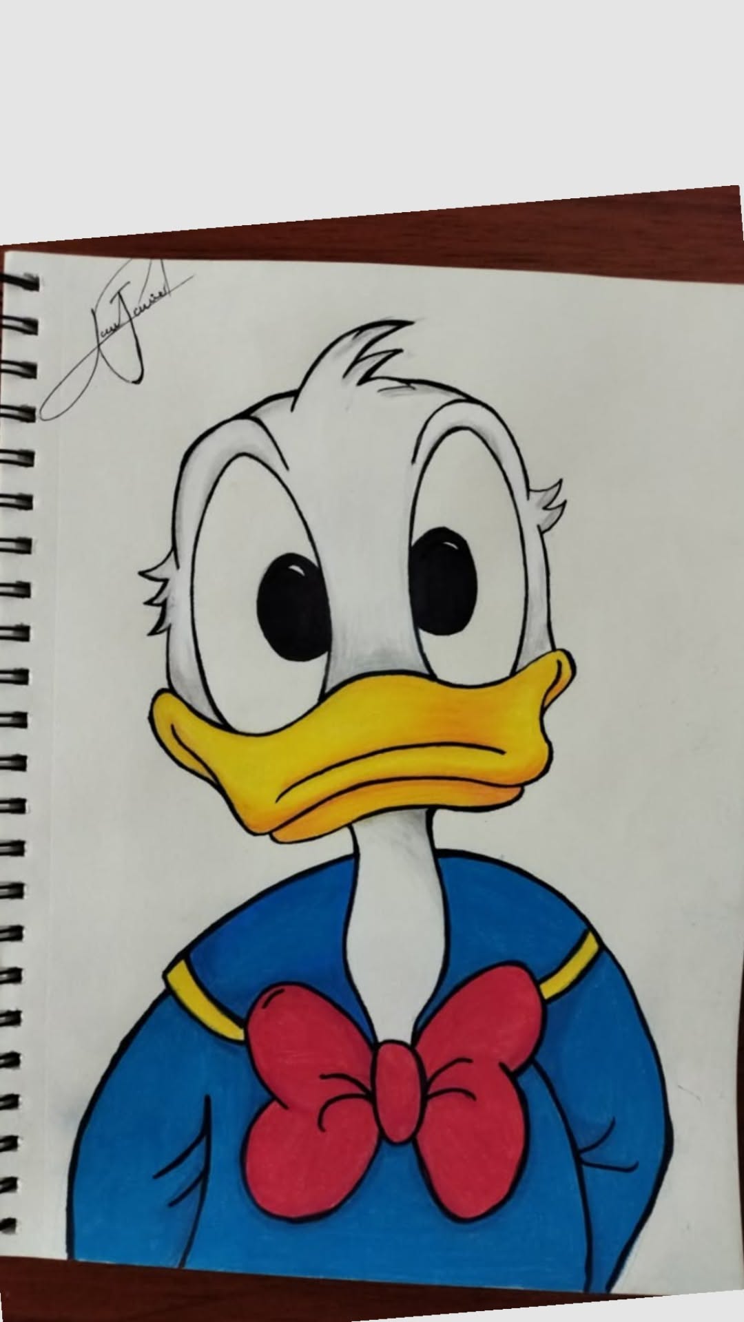 Donald Duck Drawing Classic Disney Character