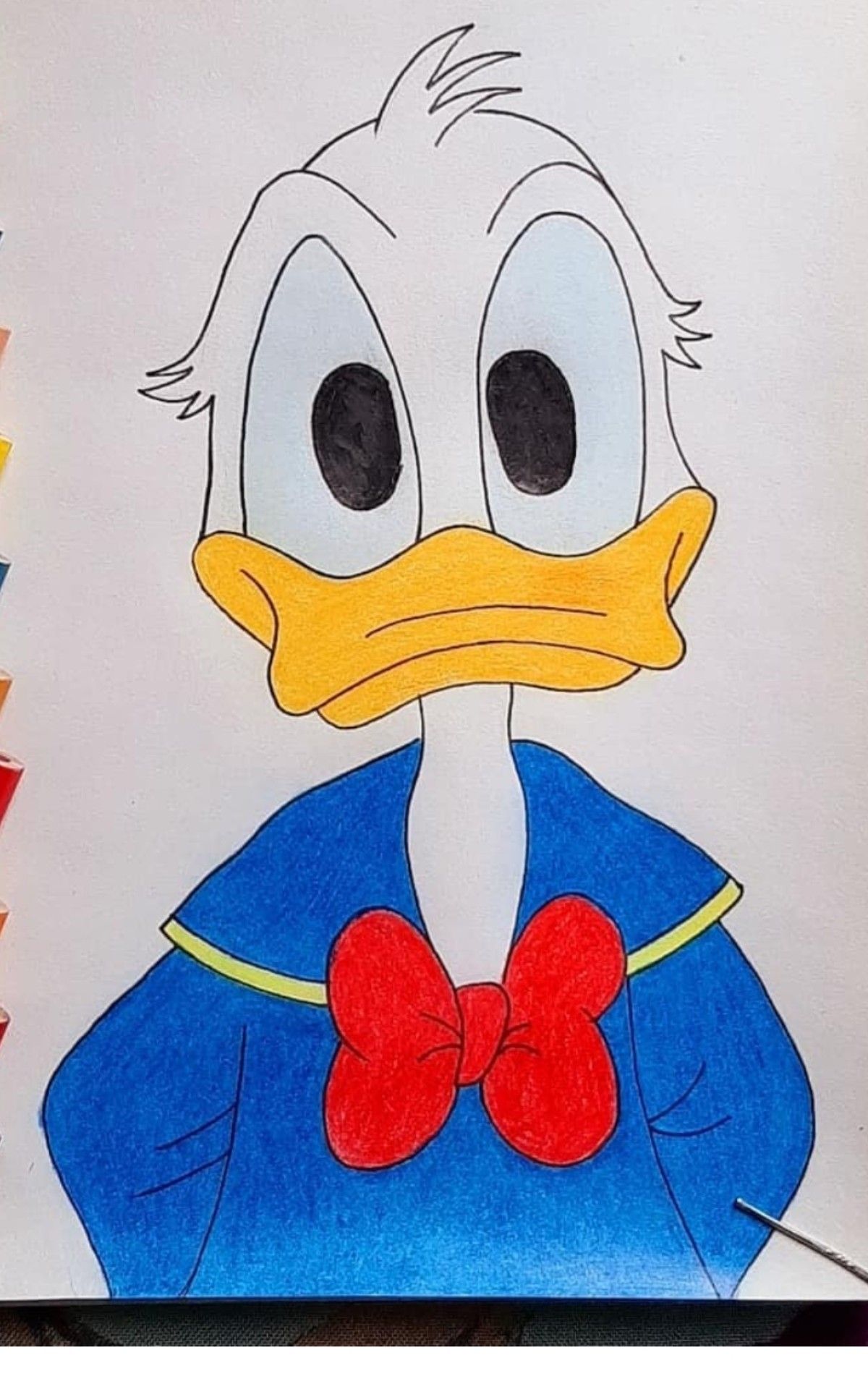 Donald Duck Drawing Cute Disney Character