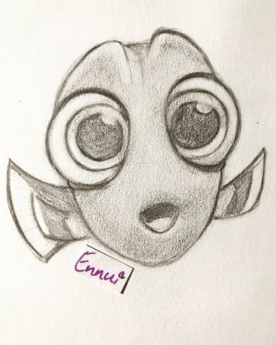 Finding Nemo Drawing Cute Fish Art