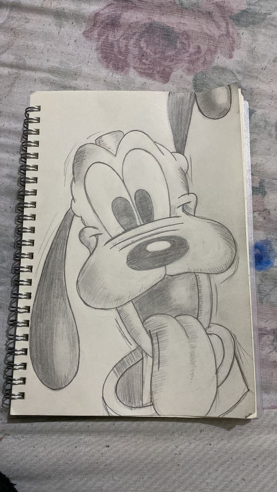 Goofy Drawing Fun Disney Character
