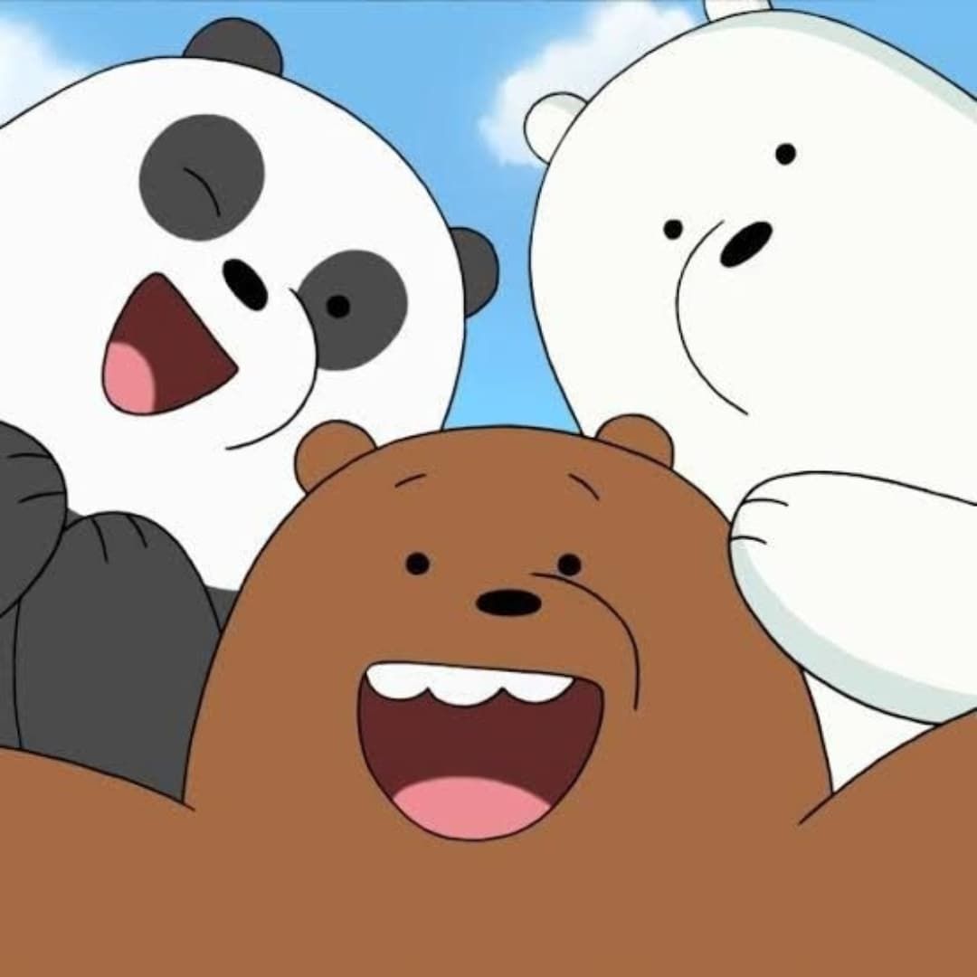 Grizzly, Panda, and Ice Bear Drawing Fun with We Bare Bears