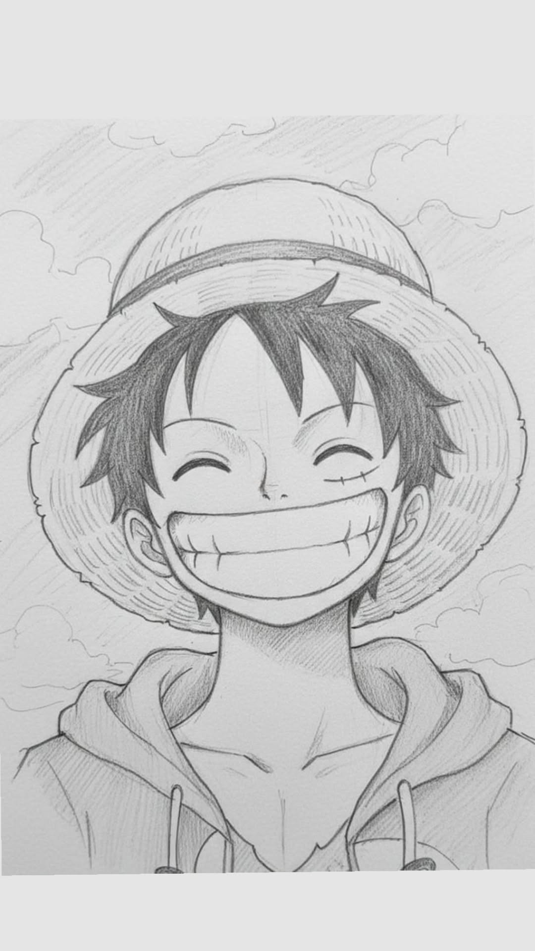 Luffy Drawing from One Piece