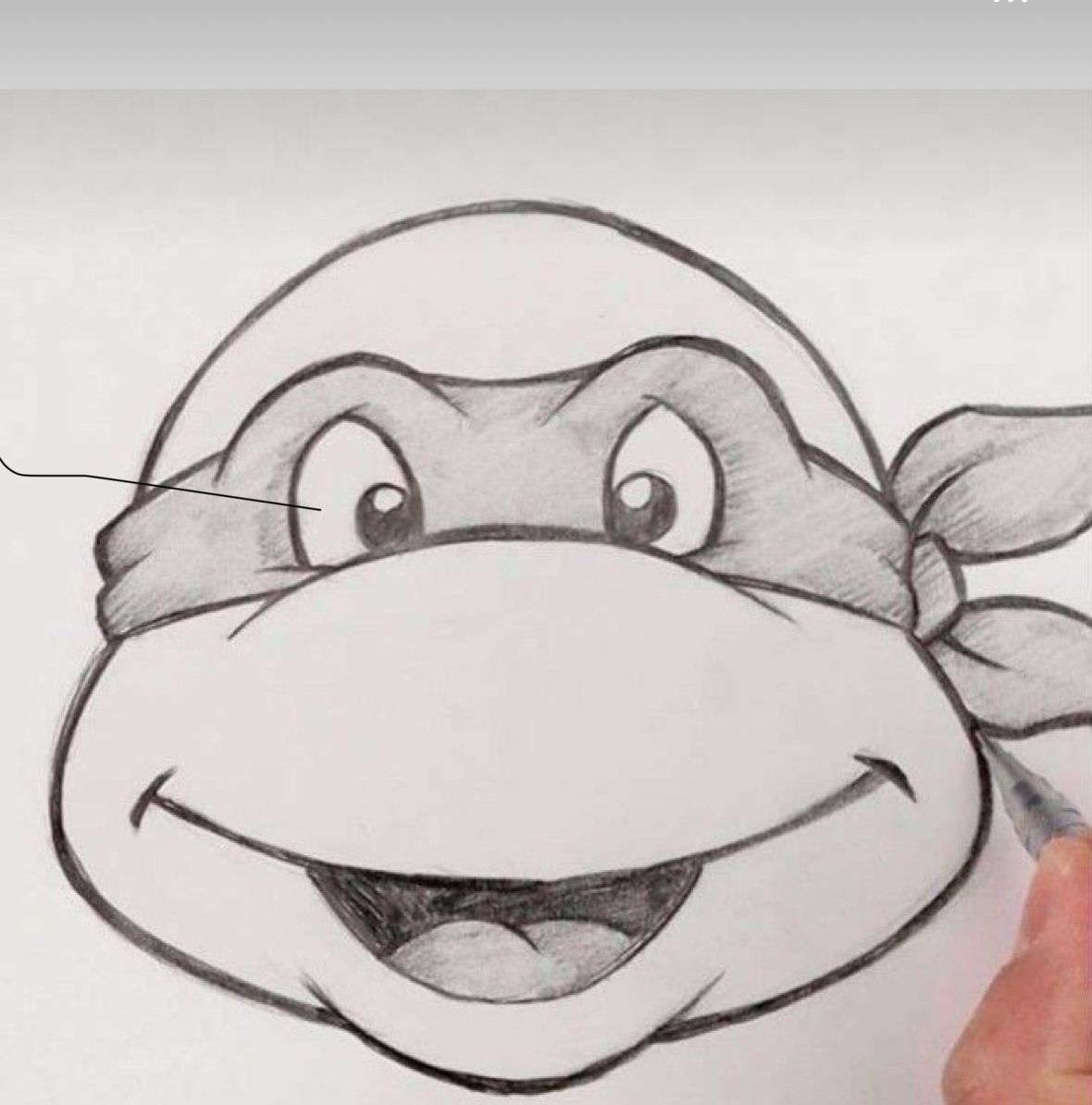 Michelangelo Drawing Fun Teenage Mutant Ninja Turtle