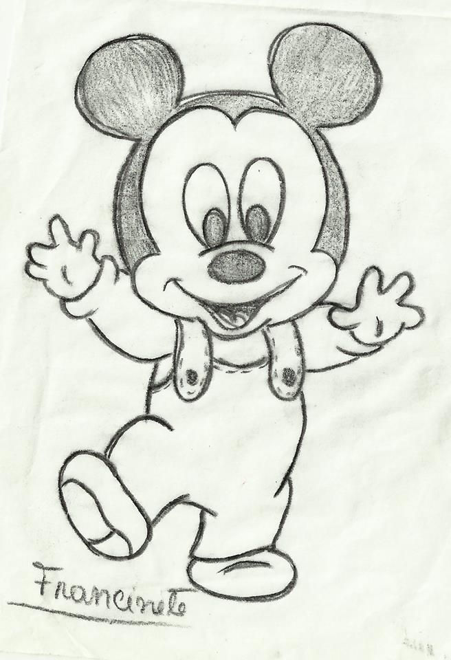 Mickey Mouse Drawing Classic Disney Icon