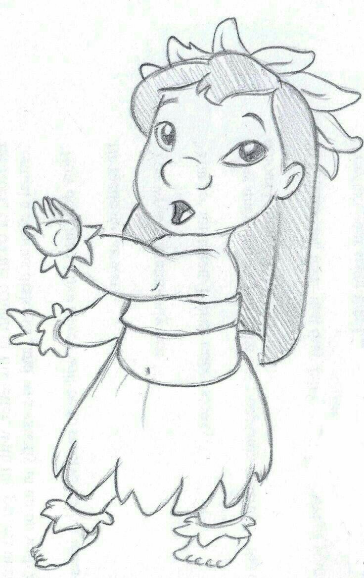 Moana Drawing Adventurous Disney Princess