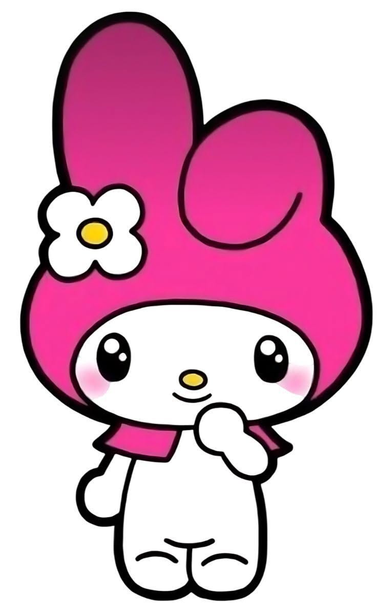 My Melody Drawing Cute Sanrio Bunny