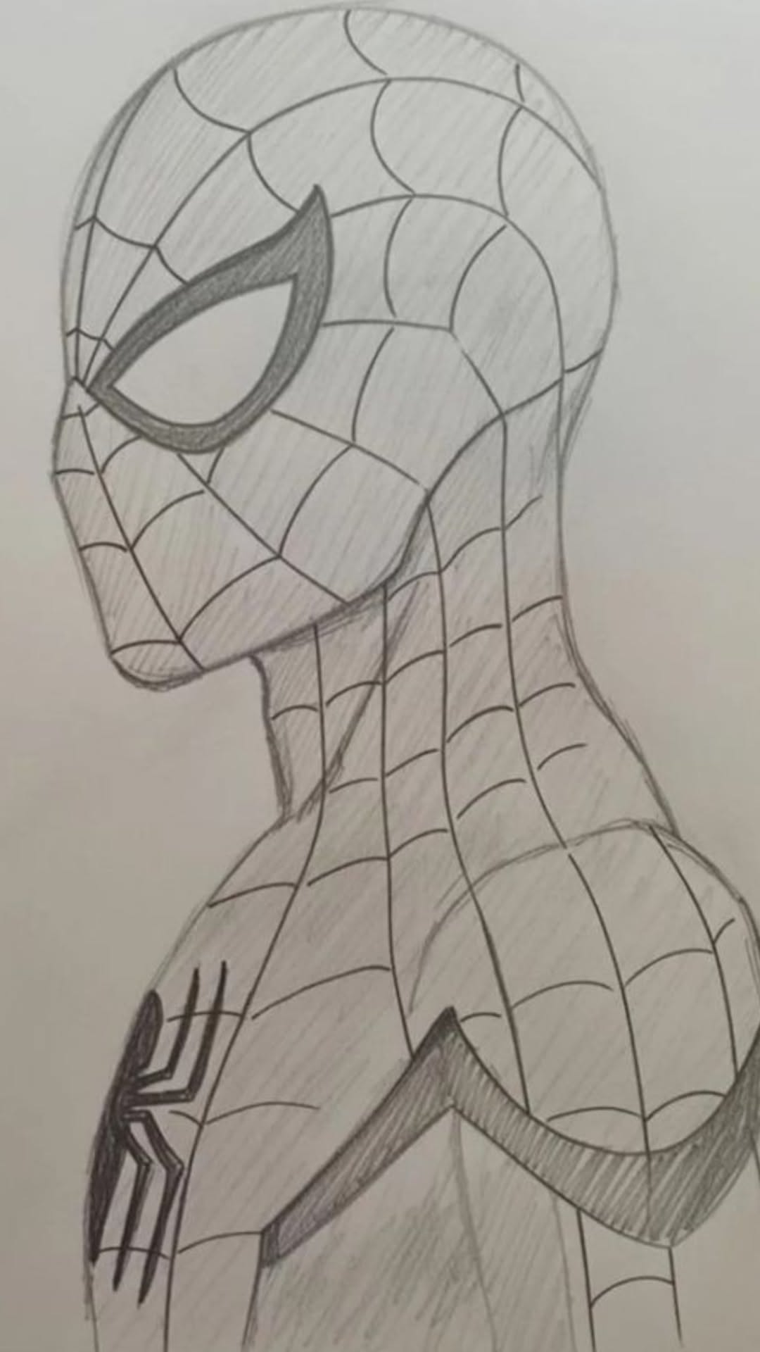 Spider-Man Drawing Web-Slinging Hero