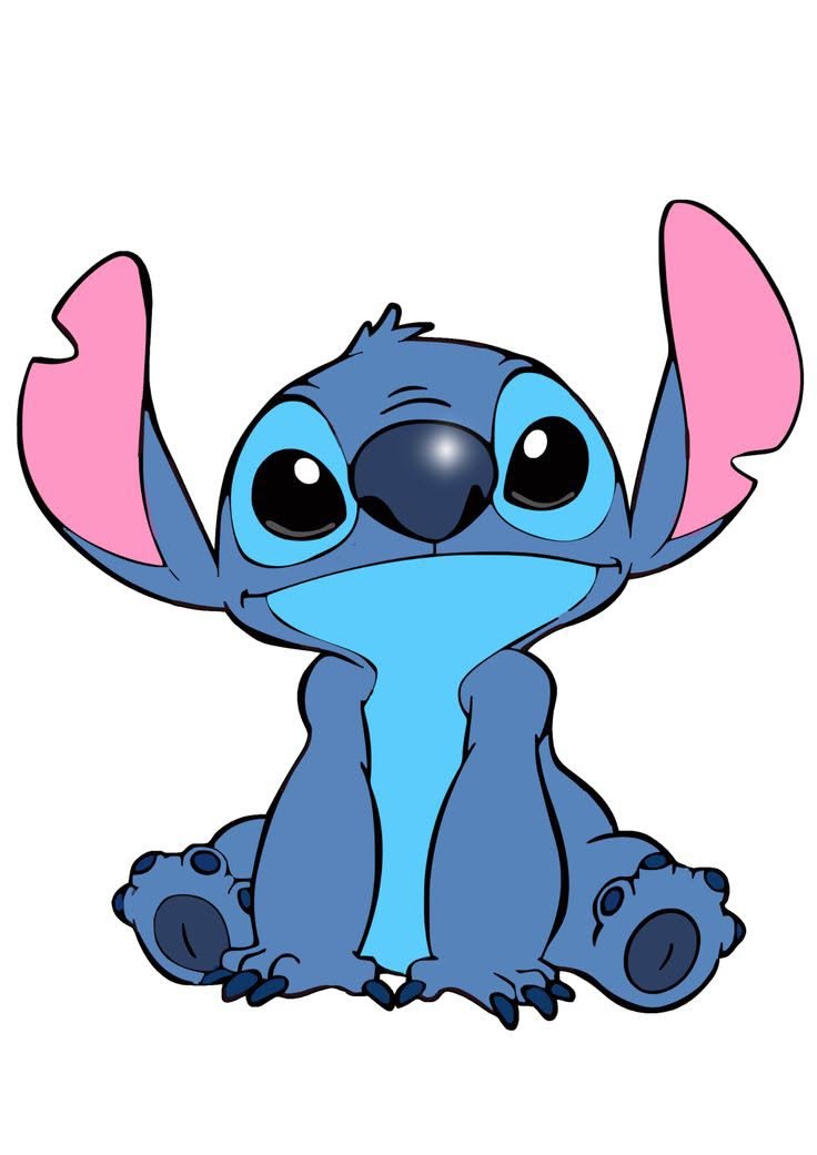 Stitch Drawing Cute Blue Alien from Lilo & Stitch