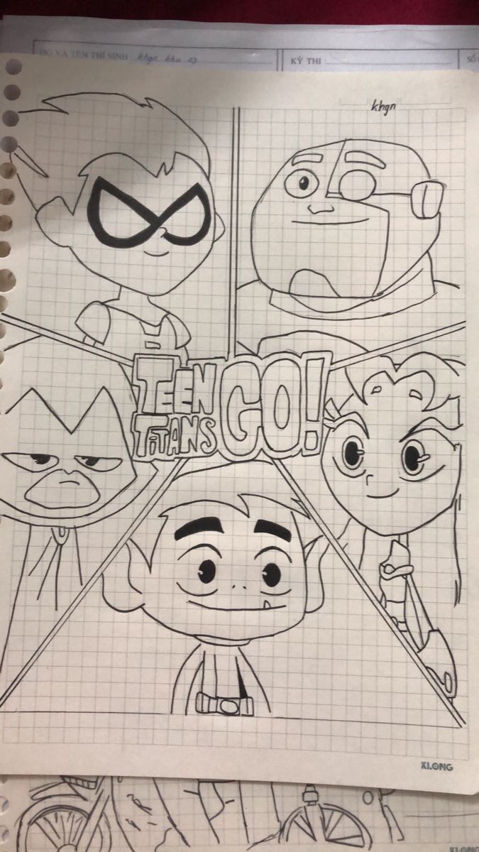 Teen Titans Go! Drawing Guide