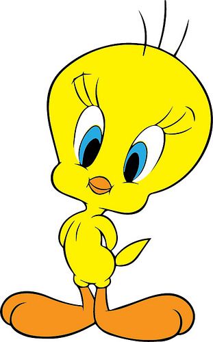 Tweety Bird Drawing Adorable Yellow Canary