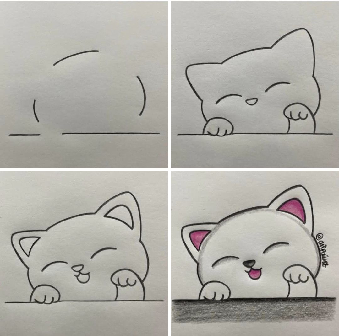 Adorable Step-by-Step Guide to Cute Cat Face