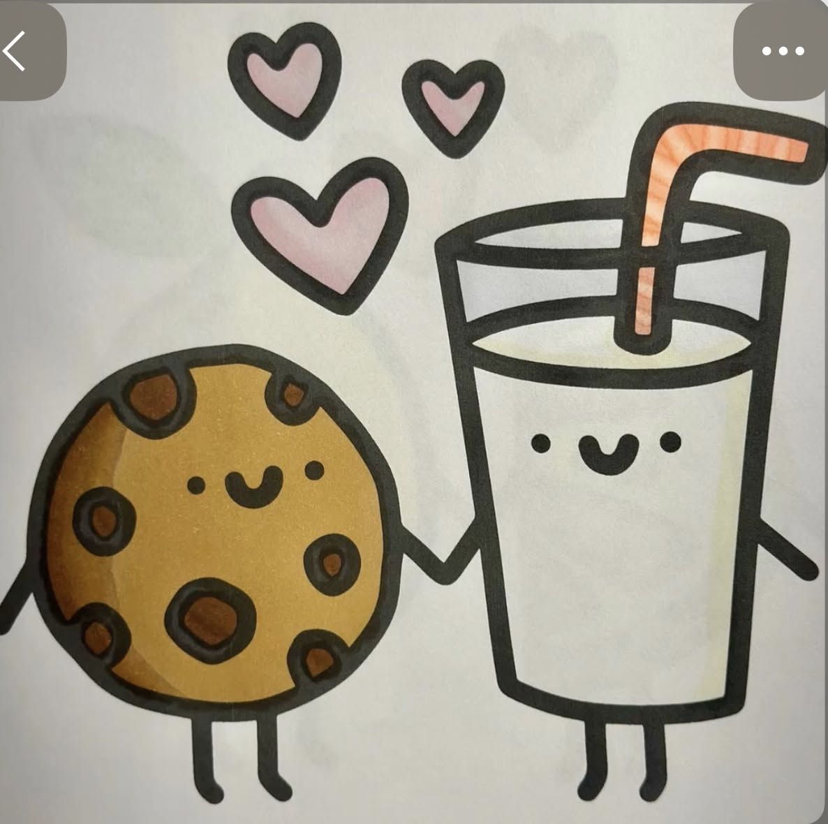 Adorable Cookie and Milkshake Friends