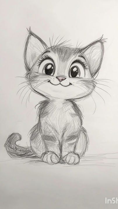 Adorable Kitten with Big Eyes