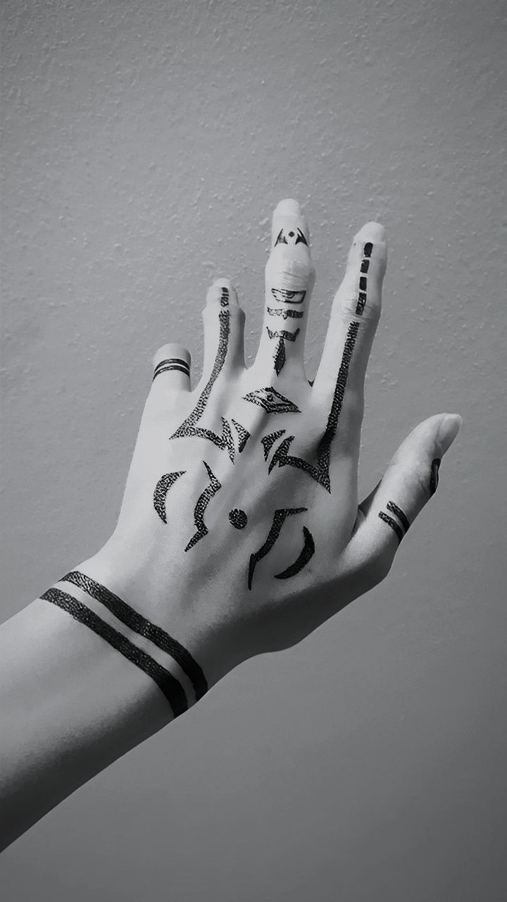 Artistic Tribal Patterns with Pen