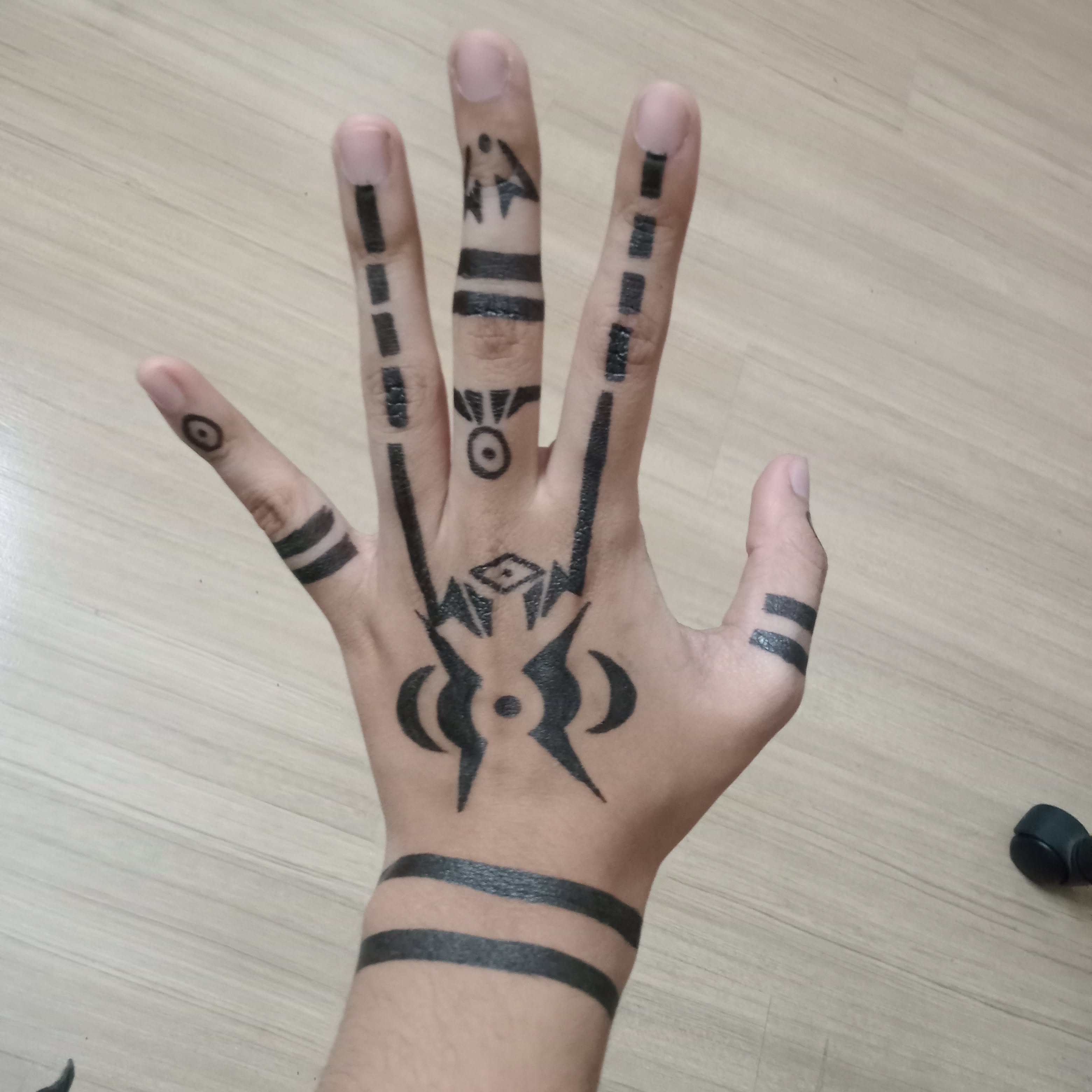 Intricate Tribal Patterns and Symbols