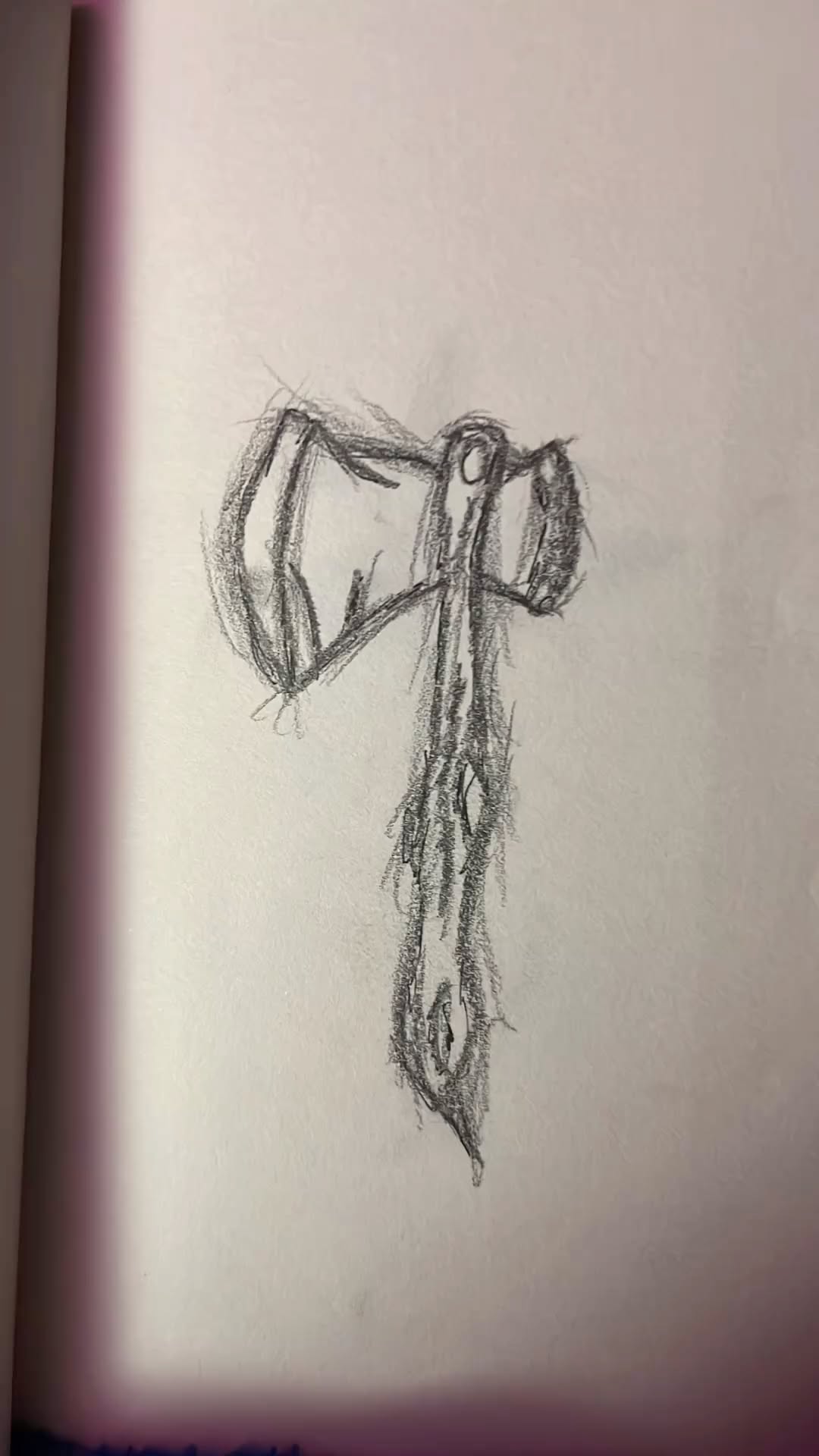 Easy Sketched Axe with Handle
