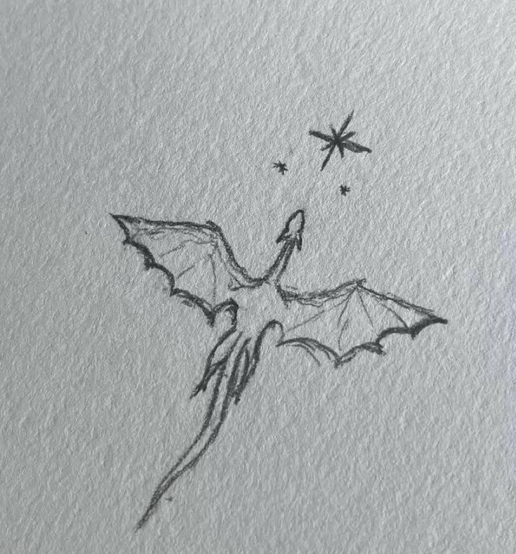 Easy Flying Dragon with Stars