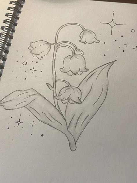 Beautiful Lily of the Valley with Stars