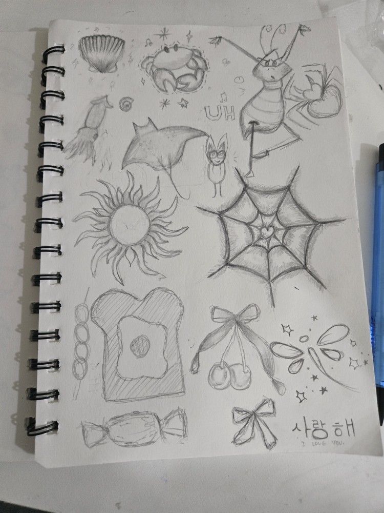 Fun Variety of Whimsical Sketches