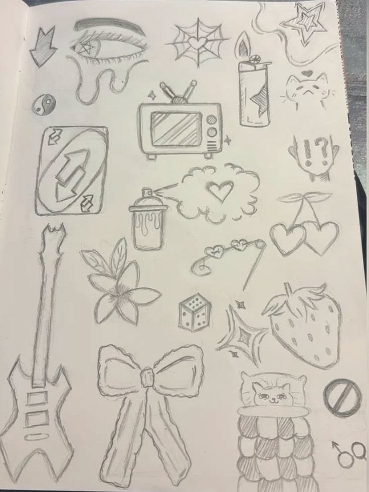 Fun Doodle Collection of Icons and Symbols