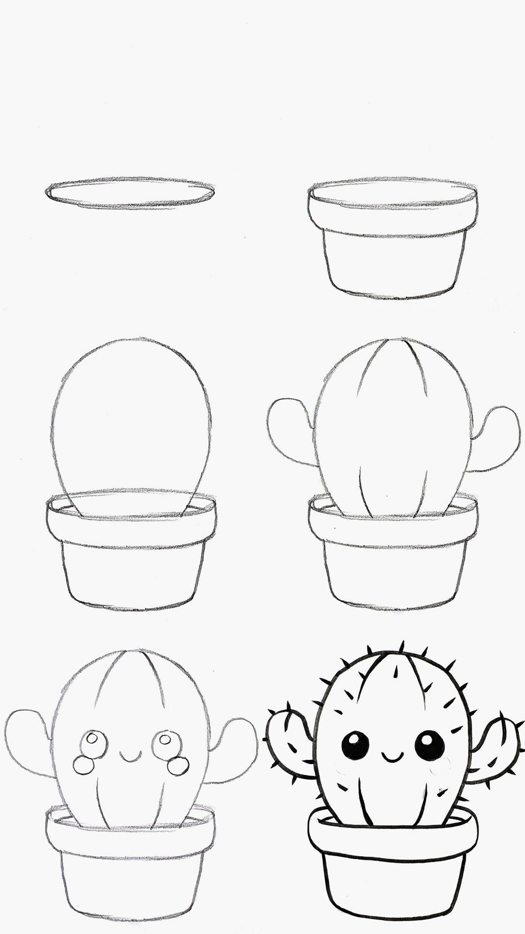 Cute Cactus in a Pot