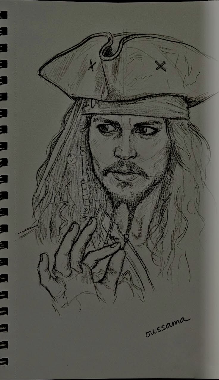 Captain Jack Sparrow Sketch