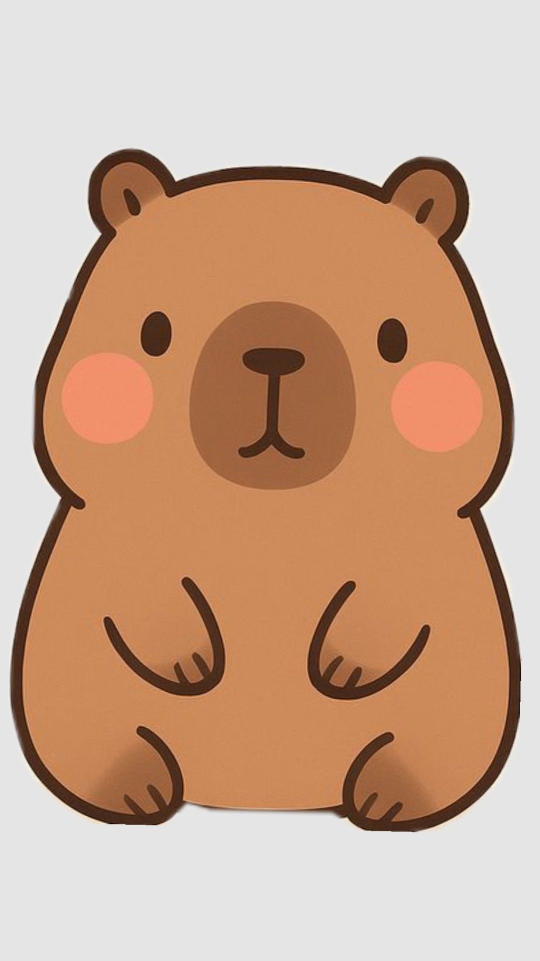 Adorable Bear with Cheeks