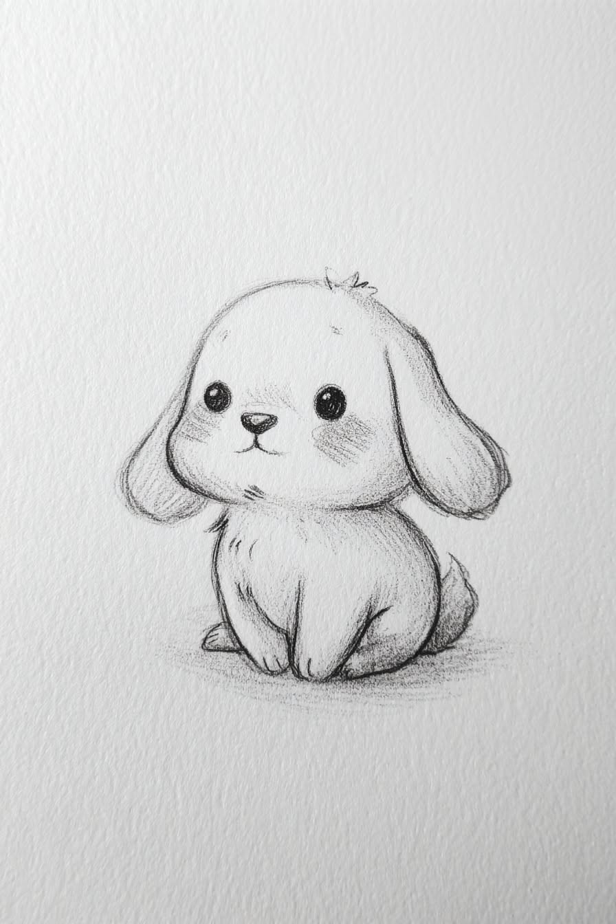 Adorable Floppy-Eared Bunny