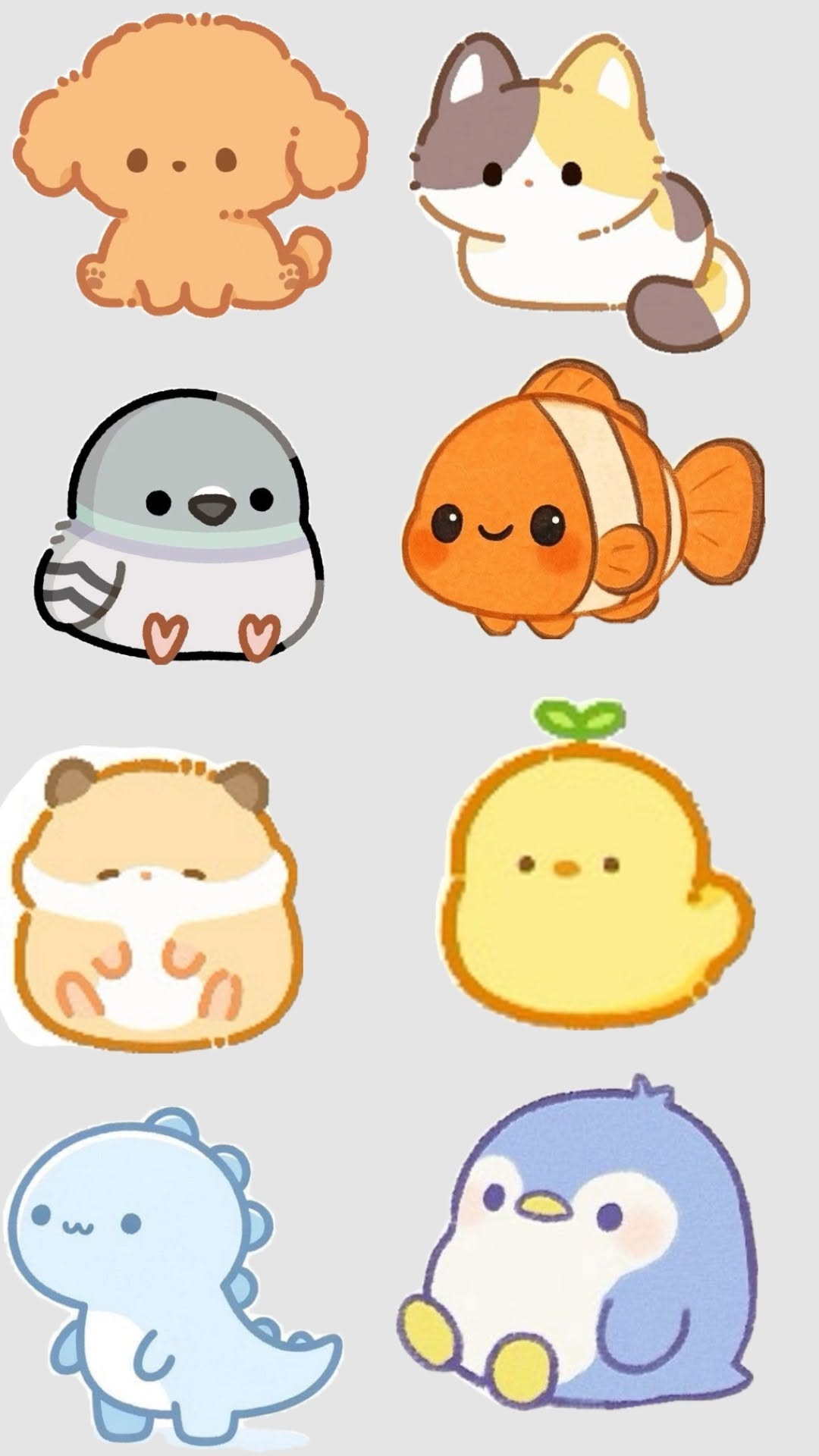 Adorable Kawaii Animal Collection